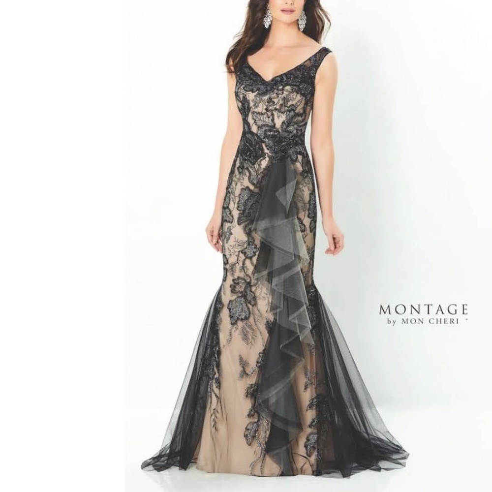 Gorgeous Size 20 Mon Cheri Evening Gown